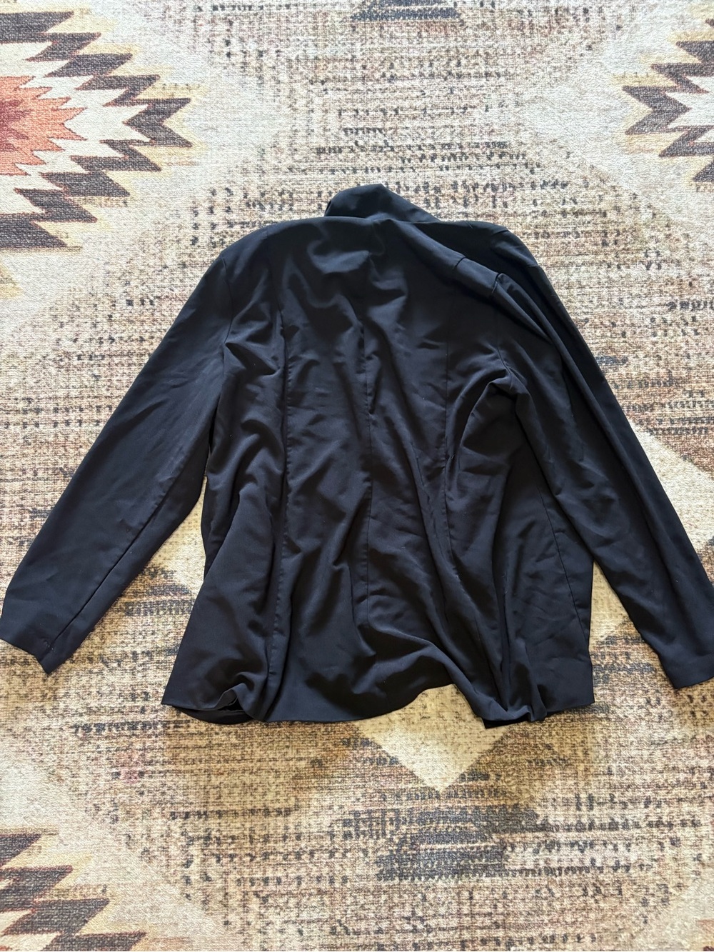 Torrid Black Women's Open-Front Blazer Jacket Black Size 2 - Picture 4 of 4